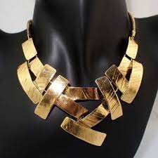 Collar Dorado Metal Choker Chokers Cheap Choker Necklace
