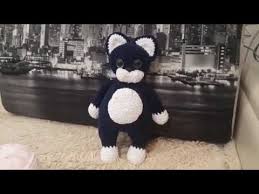mk kot feliks svyazannyj kryuchkom vyazannaya igrushka iz plyushevoj pryazhi youtube kot igrushki milye igrushki kryuchkom