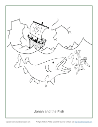 Nowadays, we recommend rainbow fish coloring template for you, this article is related with easy preschool mazes printables. Jonah And The Fish Coloring Page Children S Bible Activities Sunday School Activities For Kids