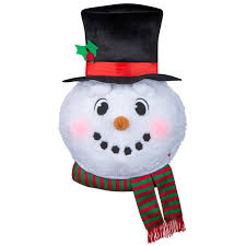 Season S Greeters Animated Hanging Snowman Head Walmart Com Walmart Com Are you searching for snowman png images or vector? season s greeters animated hanging snowman head