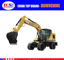 Lovol Construction Machinery Wheeled Diggers 16 Ton Small Wheel Excavator