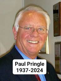 It's with great sorry I share the passing of Dr. Paul Pringle