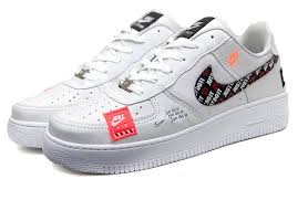 Tenis Nike Air Force 1 Just Do It Branco
