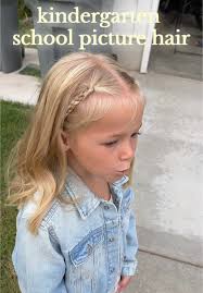 Kindergarten Picture Day Hair Short Hair