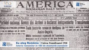 Eu Aleg Romania Unirea Transilvaniei 1918 Istoria Romanilor In 100 De Momente EsenÈ›iale Facebook