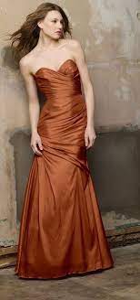 Pin By Sheryle Austin Fischer On Weddings Cream Coco Natural Brown Copper Bridesmaid Dresses Copper Dress Wedding Dresses Taffeta