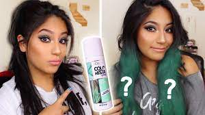 I do have oily hair so working on my ends first then working to my roots works for me. this spray is packed with nourishing oils: Does Loreal Colorista Spray Work On Dark Hair Black Hair Spray Hair Color Spray Loreal Colorista