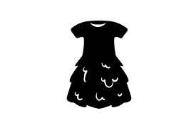 Download Child S Dress Silhouette Svg Cut File By Creative Fabrica Crafts Creative Fabrica