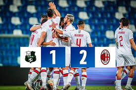 Ac milan wins 53% of halftimes, us sassuolo wins 25%. Sassuolo Milan 1 2 Serie A 2019 2020