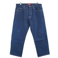 シュプリーム レギュラー ジーンズ \ウォッシュドインディゴ\