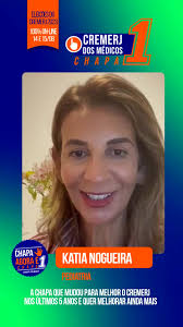 ✅ Recado da Dra. Katia Nogueira! 🤝 O que a chapa 1 já fez: ✅ Criou a  Receita Digital, o Prontuário Eletrônico e o LME Digital; ✅ Entrou com Ação  Civil Pública para proibir médicos sem Revalida de ...
