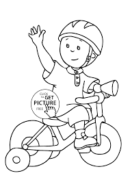 Malvorlagen caillou free printable caillou coloring pages for cool2bkids. Caillou Coloring Pages For Kids Printable Free Coloing 4kids Com