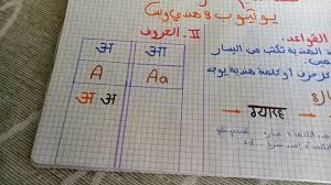 تعلم اللغة و الكتابة الهندية بالعربي 1 Youtube