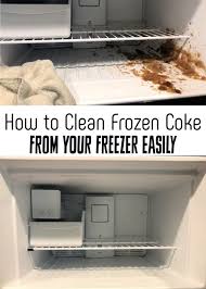 Have You Ever Had A Mess In Your Freezer Rotten Meat Exploded Coke Let Me Show You How To Clean A Freezer Cleaning Cleaning Hacks Home Improvement Projects