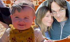 Ashley Tisdale takes baby Jupiter to first pumpkin patch after date with  husband Christopher French