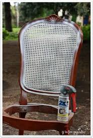 Updating Backdating Cane Back Dining Chairs Rocking Chair Makeover Cane Chairs Painted Retro Office Chair