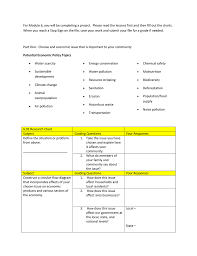 Research Chart Template