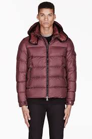 Moncler Burgundy Quilted Hymalay Jacket Jackets Moncler Moncler Jacket