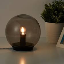 Fado Table Lamp With Led Bulb Gray Max 7 W Ikea Table Lamp Lamp Ikea Table Lamp