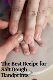 Looking To Create Christmas Handprint Ornaments Then This Recipe For Salt Dough Is Ideal Wit Best Salt Dough Recipe Salt Dough Christmas Ornaments Salt Dough