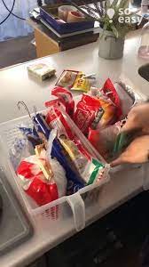 食材の便利な収納アイデアを紹介 収納 アイデア 乾物 収納 収納