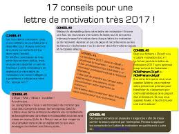 La lettre de candidature vous permet de vous présenter auprès d'une entreprise. 17 Conseils Pour Une Lettre De Motivation Efficace En 2017