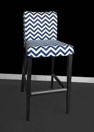 Sample Ikea Henriksdal Bar Stool Chair Cover Navy Chevron Ready To Ship Ikea Dining Chair Bar Stool Chairs Leather Dining Room Chairs
