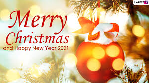 Merry Christmas And Happy New Year 2021 Images Hd Wallpapers For Free Download Online Celebrate Holidays Season With Whatsapp Stickers And Gif Greetings Latestly Now the time comes to wish merry christmas and holidays to everyone in a very special way. merry christmas and happy new year 2021