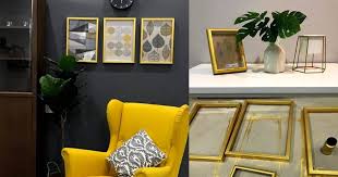 Contoh gambar bingkai bunga dapat kamu dapatkan di halaman ini. Cantik Dan Mewah Diy Bingkai Gambar Warna Emas Wanita Ini Kongsi Caranya Keluarga