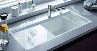 Bien Choisir Son Evier Disposition Materiaux Nombre De Cuves Evier Blanc Cuisine Moderne Design Evier Cuisine