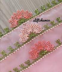 Igne Oyasi Yazma Modelleri Yeni Boncuklu Desenler Oya Ornekleri Boncuk