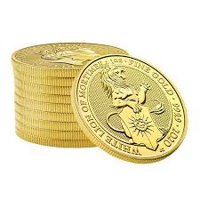 Buy 1 Oz British Gold White Lion Of Mortimer Coins The Queen S Beast Money Metals In 2020 Royal Mint Coins Gold Coins Royal Mint
