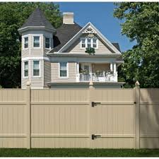 Veranda 6 Ft X 6 Ft Wicker Vinyl Windham Fence Panel 153152 The Home Depot Fence Panels Veranda Vinyl Fence Panels