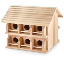 Apr 21, 2021 · the north american bluebird society, which provided the plans, says rural areas, cemeteries, golf courses and parkways with minimal human traffic are good places to mount bluebird boxes. Wooden Purple Martin Bird House 617486 Patio Outdoor Decor At Sportsman S Guide