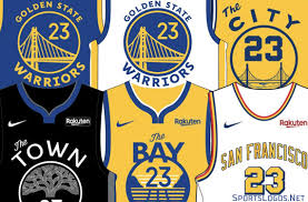 For the fourth year in a row, nike and the nba have brought back the city edition jerseys. Golden State Warriors Unveil Six New Uniforms For 2019 20 Sportslogos Net News