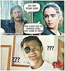 But Technically She Wasnt On The Governors Side She Didnt Realize What He Was Doing She Thoughr R The Walking Dead Fear The Walking Dead Walking Dead Memes