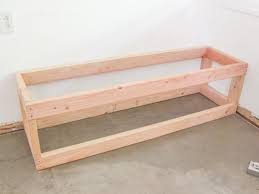 I used my kreg jig to assemble the framing: How To Build A Banquette Seat With Built In Storage Hgtv
