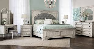 The terra white bedroom set features solid pine. Highland Park Panel Bedroom Set Cathedral White Steve Silver Furniture 1 Reviews Furniture Cart