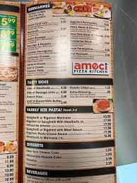 3025 e ave s ste a12, palmdale 93550. Online Menu Of Ameci Pizza Kitchen Restaurant Palmdale California 93551 Zmenu