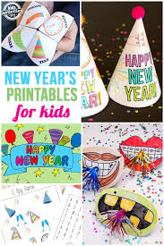 Add these free printable science worksheets and coloring pages to your homeschool day to reinforce science knowledge and to add variety and fun. 21 Awesome Free New Year S Printables For Kids Kids Activities Blog