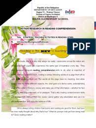 The first few titles are links to.pdf versions of that anonymized thesis. Action Research Proposal In Reading Pdf Reading Comprehension Behavior Modification