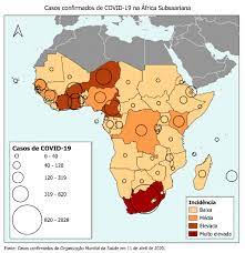 Rastreamento de contatos agressivo na áfrica do sul, até 13 de abril, foram relatados 2.173 casos e 25 mortes por coronavírus. A Africa Subsaariana Diante Da Pandemia De Coronavirus Covid 19 Difusao Espacial Impactos E Desafios