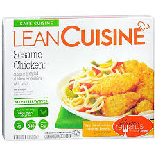 Will your favorite lean cuisine meals help you get leaner or larger? Lean Cuisine Cafe Cuisine Frozen Entree Sesame Chicken Walgreens