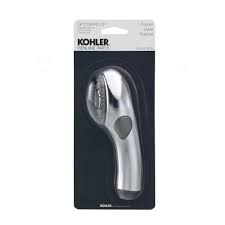 kohler pull out spray head in polished