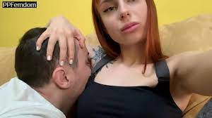 Armpit licking slave