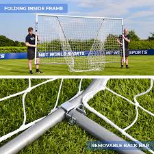 Kids indoor soccer goals and ball set with ball pump and needle. 12 X 6 Forza Alu60 Freestanding Soccer Goal Forza Goal