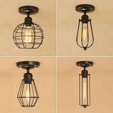 Vintage Style Iron Ceiling Fixture Light Flush Wall Mount Antique Pendant Lamp Unbranded R Ceiling Lights Modern Ceiling Light Vintage Ceiling Light Fixtures