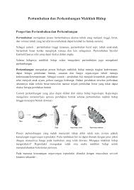 Daur hidup hewan ada yang mengalami metamorfosis. Pertumbuhan Dan Perkembangan Makhluk Hidup