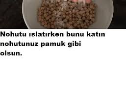 Nohutun Pamuk Gibi Yumusak Olmasi Icin In 2020 Dog Food Recipes Food Animals Food