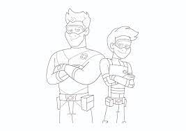 Henry danger coloring pages you are viewing some henry danger coloring pages sketch templates click on a template to sketch over it and color it in and share with your family and friends. Henry Danger Coloring Pages Coloring Home
